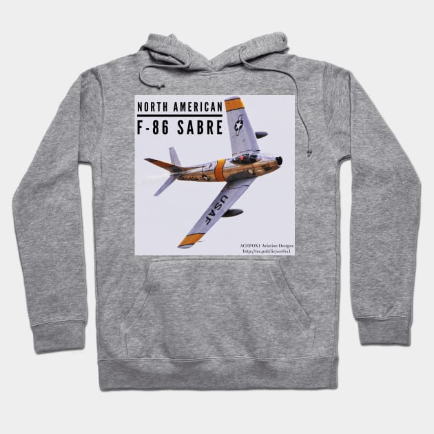 F-86E Sabre Fast-Pass Hoodie by acefox1